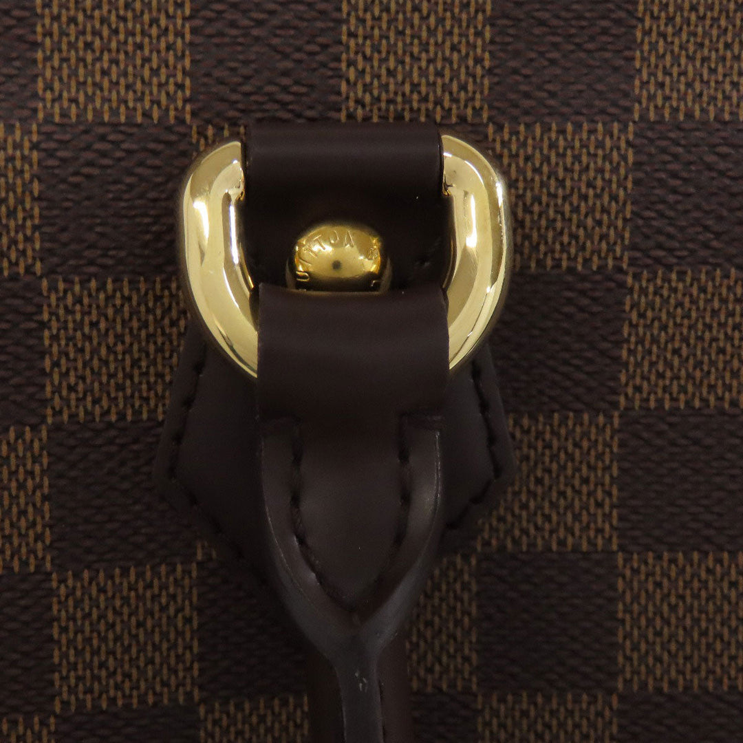 LOUIS VUITTON Tote Bag N51182 Damier canvas Brown SaleyaMM Women Used Authentic