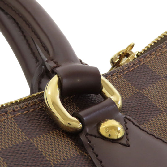 LOUIS VUITTON Tote Bag N51182 Damier canvas Brown SaleyaMM Women Used Authentic