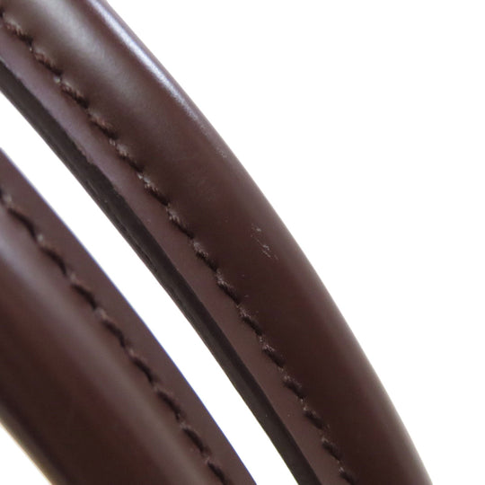 LOUIS VUITTON Tote Bag N51182 Damier canvas Brown SaleyaMM Women Used Authentic