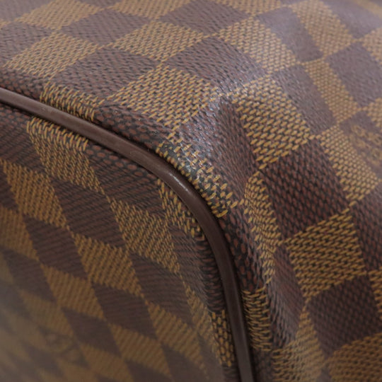 LOUIS VUITTON Tote Bag N51182 Damier canvas Brown SaleyaMM Women Used Authentic