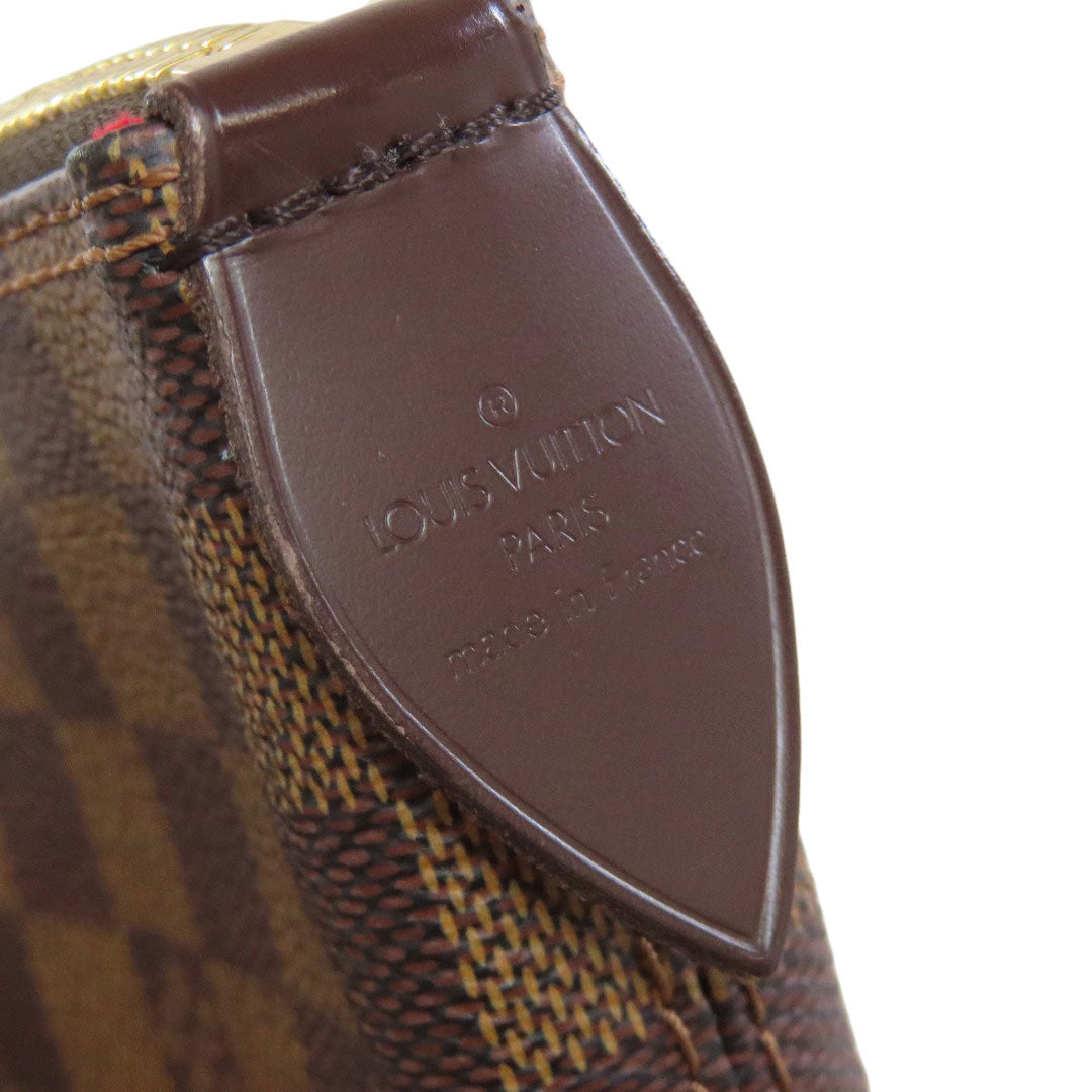 LOUIS VUITTON Tote Bag N51182 Damier canvas Brown SaleyaMM Women Used Authentic