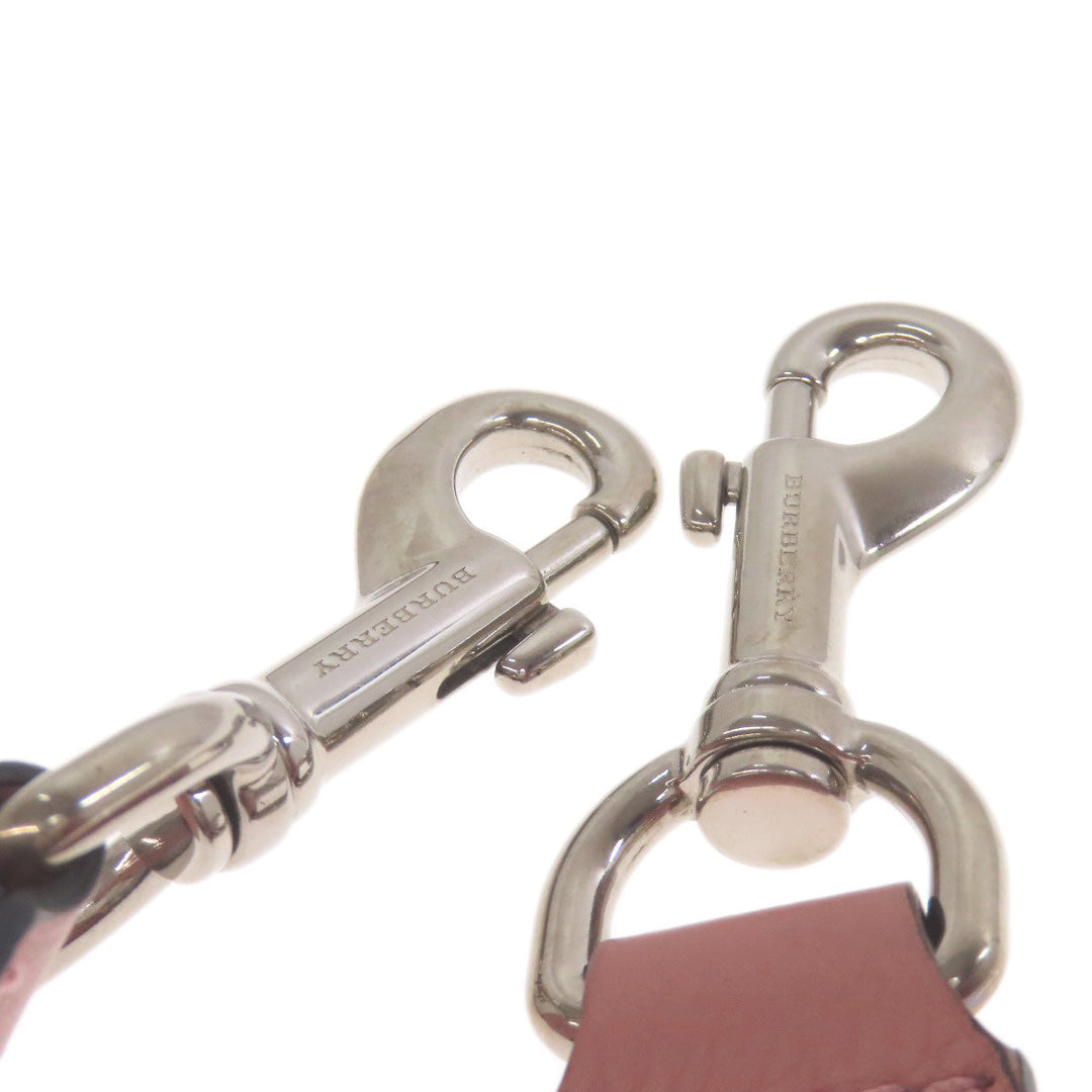 BURBERRY Handbag leather pink 2WAY