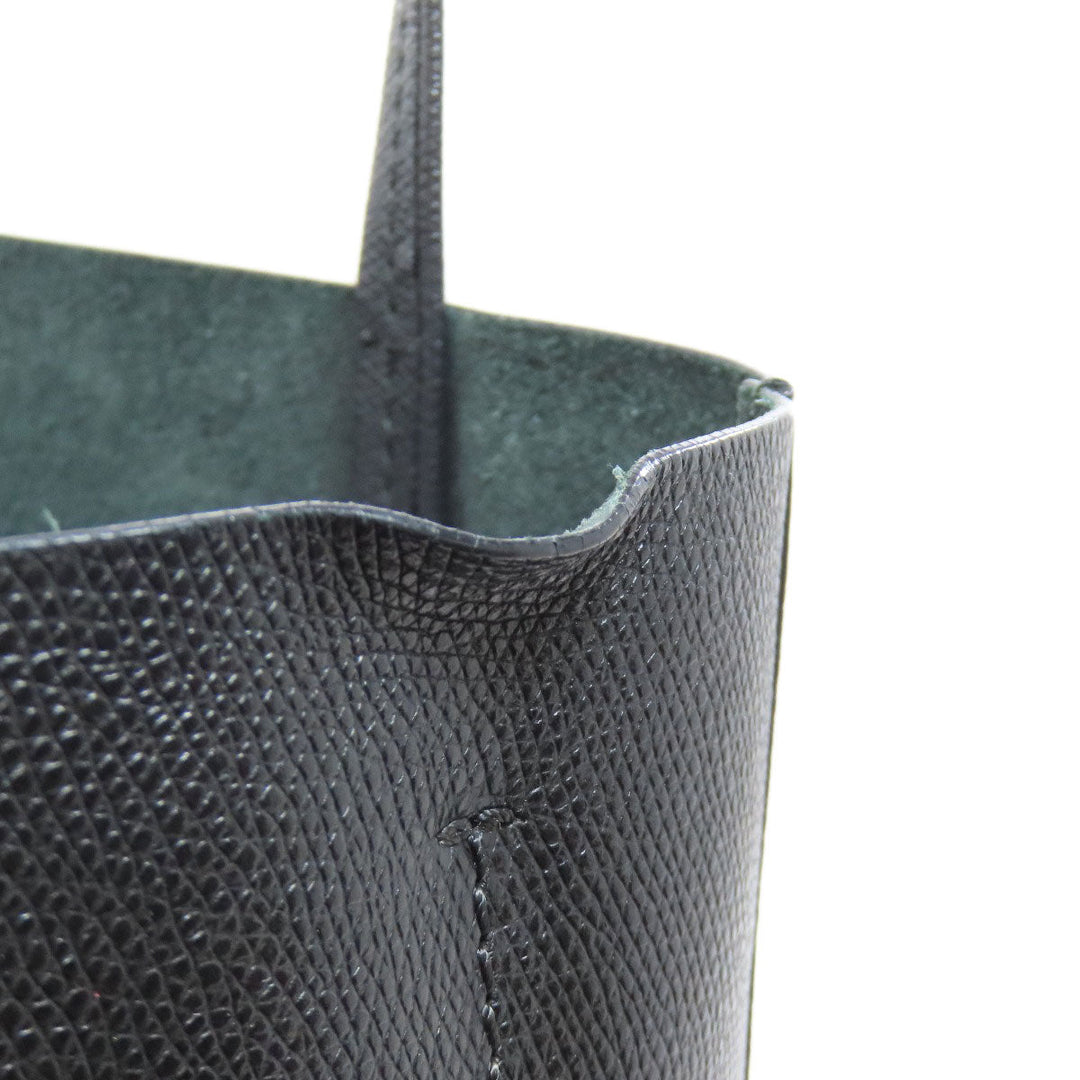 CELINE Tote Bag leather black Vertical Cabas 2WAY