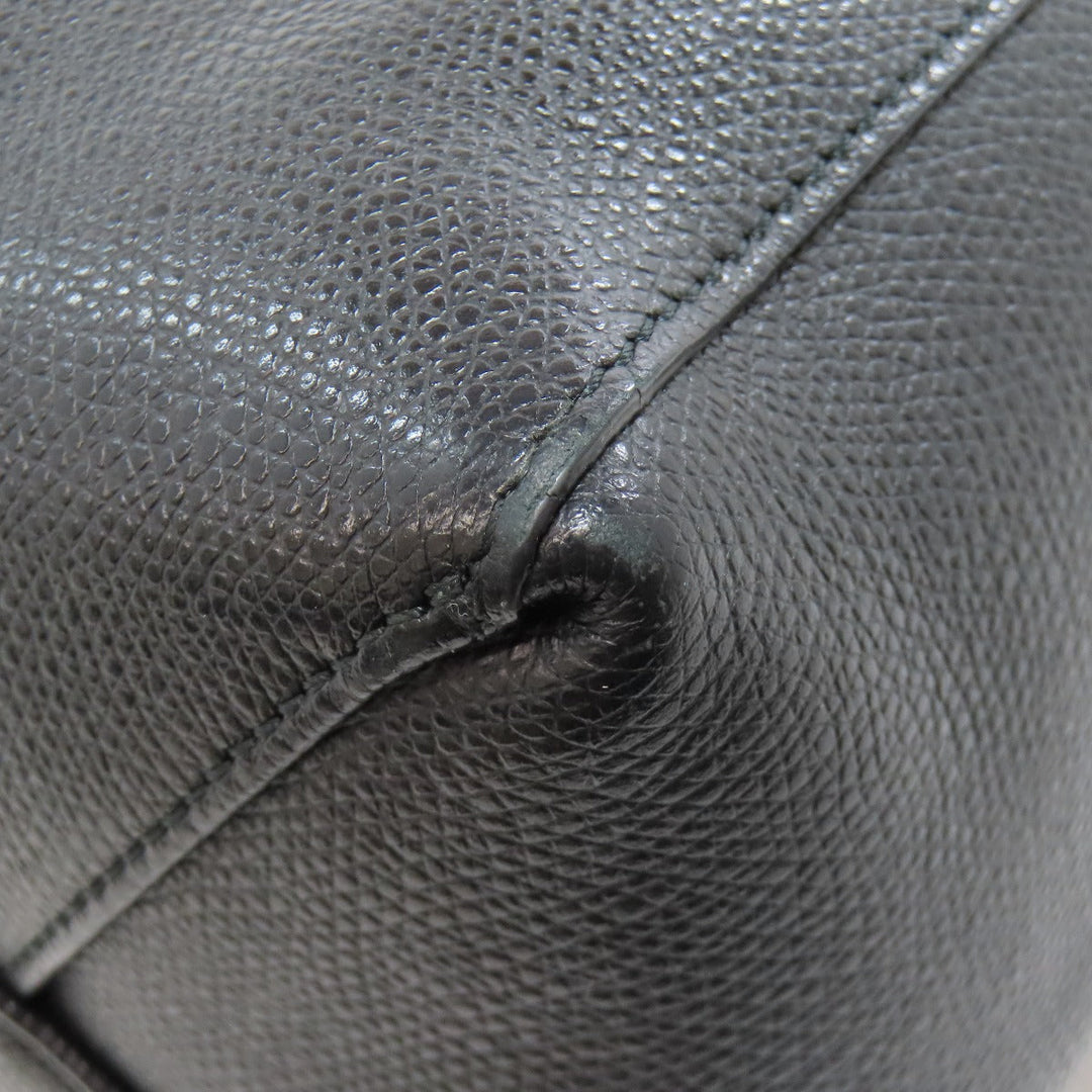 CELINE Tote Bag leather black Vertical Cabas 2WAY