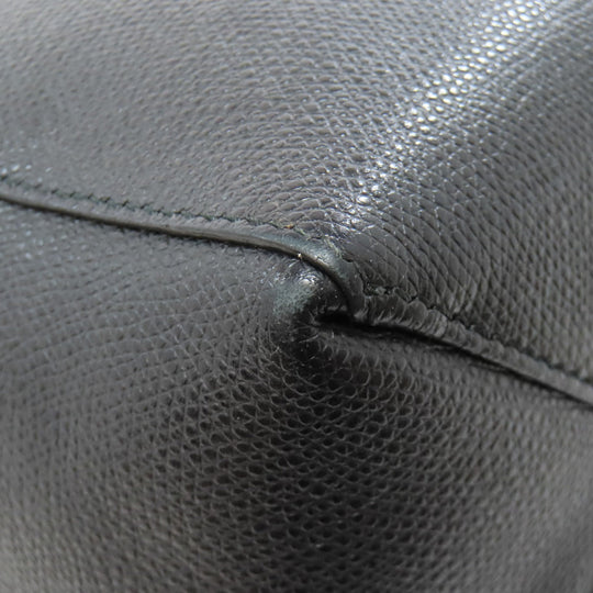 CELINE Tote Bag leather black Vertical Cabas 2WAY