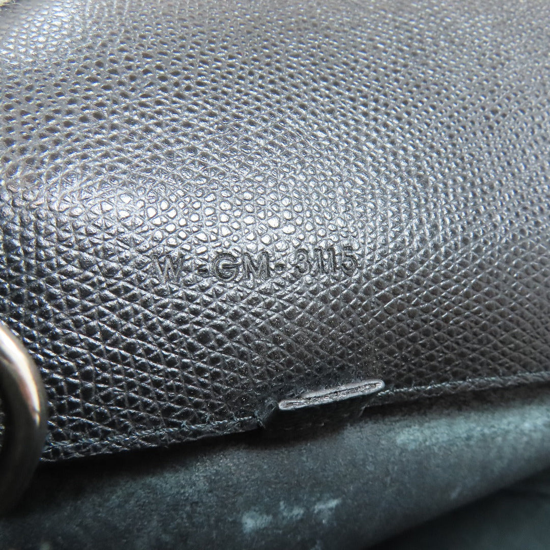 CELINE Tote Bag leather black Vertical Cabas 2WAY