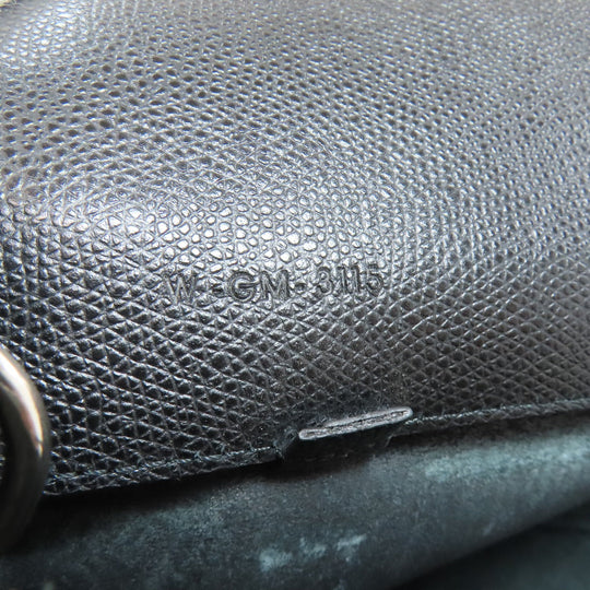 CELINE Tote Bag leather black Vertical Cabas 2WAY