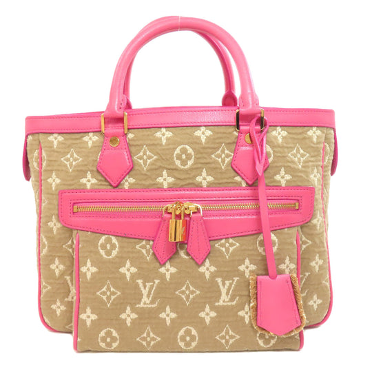 LOUIS VUITTON Tote Bag M93496 canvas beige Sabia Kaba MM