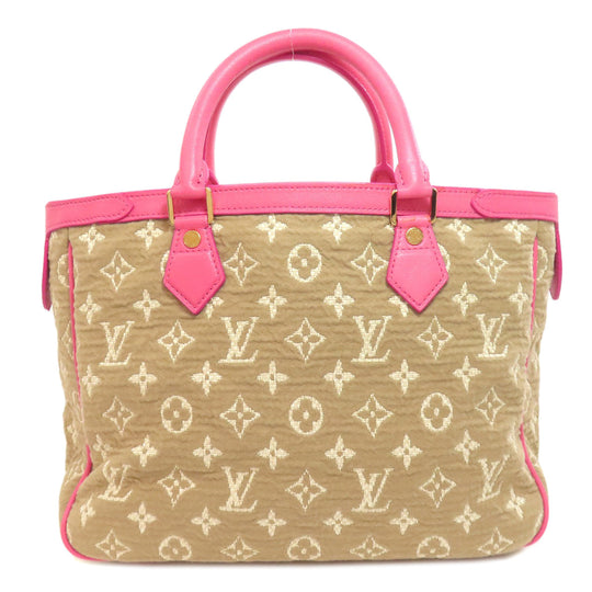 LOUIS VUITTON Tote Bag M93496 canvas beige Sabia Kaba MM