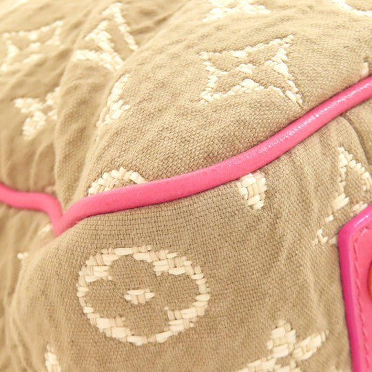 LOUIS VUITTON Tote Bag M93496 canvas beige Sabia Kaba MM