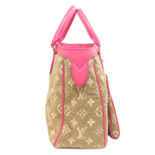 LOUIS VUITTON Tote Bag M93496 canvas beige Sabia Kaba MM