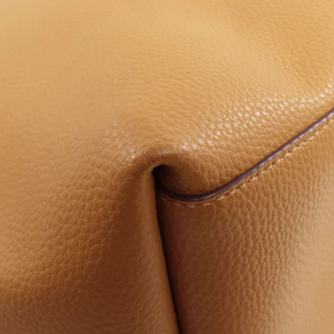 COACH Tote Bag F72673 leather Brown logo