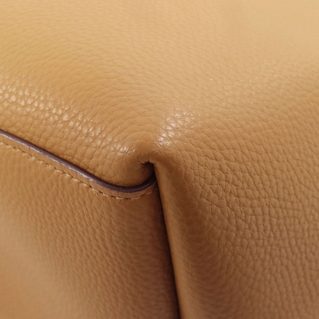 COACH Tote Bag F72673 leather Brown logo