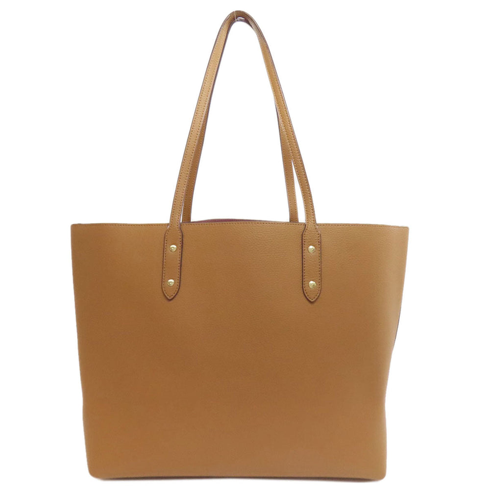 COACH Tote Bag F72673 leather Brown logo