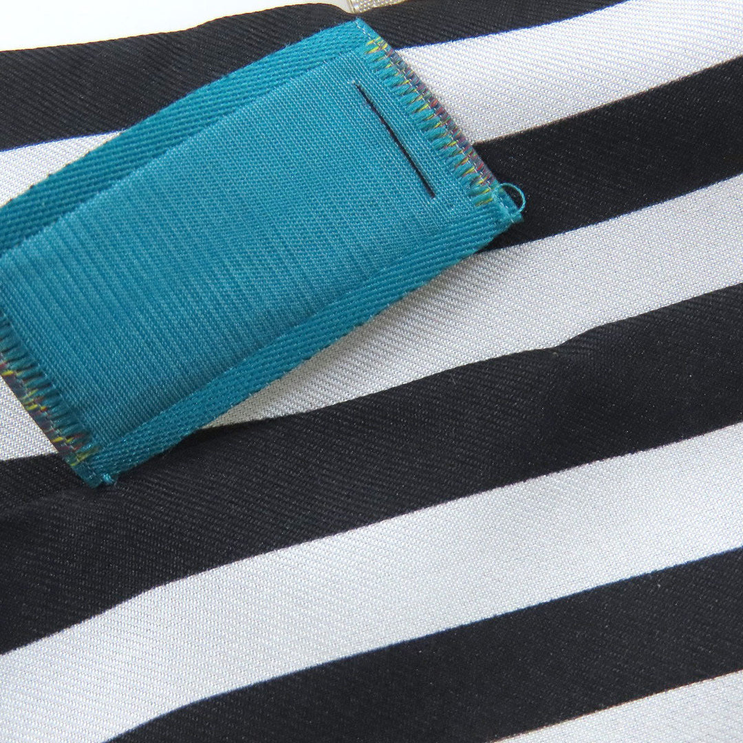 GUCCI scarf 703568 silk black adidas collaboration Women Used Authentic