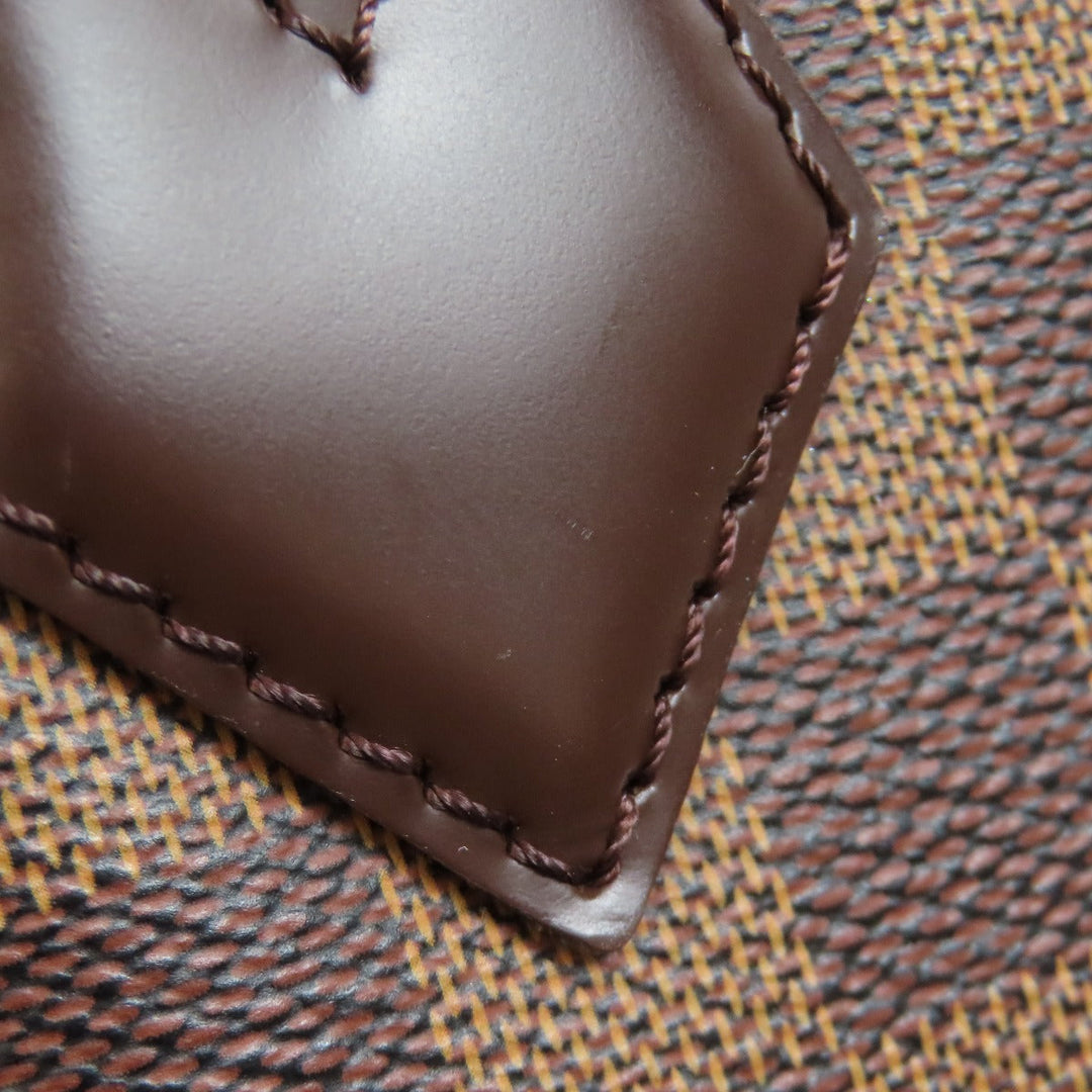 LOUIS VUITTON Tote Bag N51183 Damier canvas Brown Saleya PM Women Used Authentic