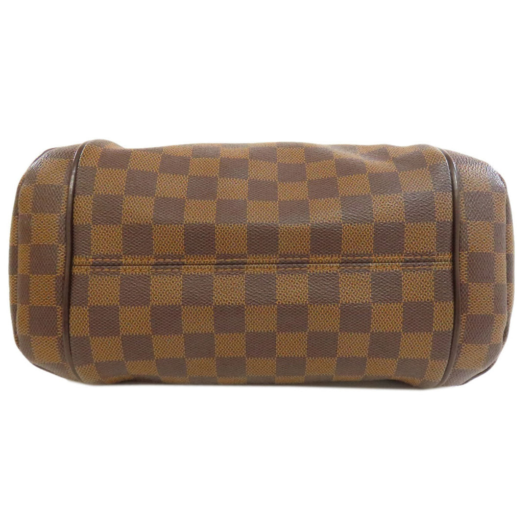 LOUIS VUITTON Tote Bag N41282 Damier canvas Brown Totally PM