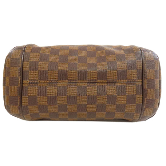 LOUIS VUITTON Tote Bag N41282 Damier canvas Brown Totally PM