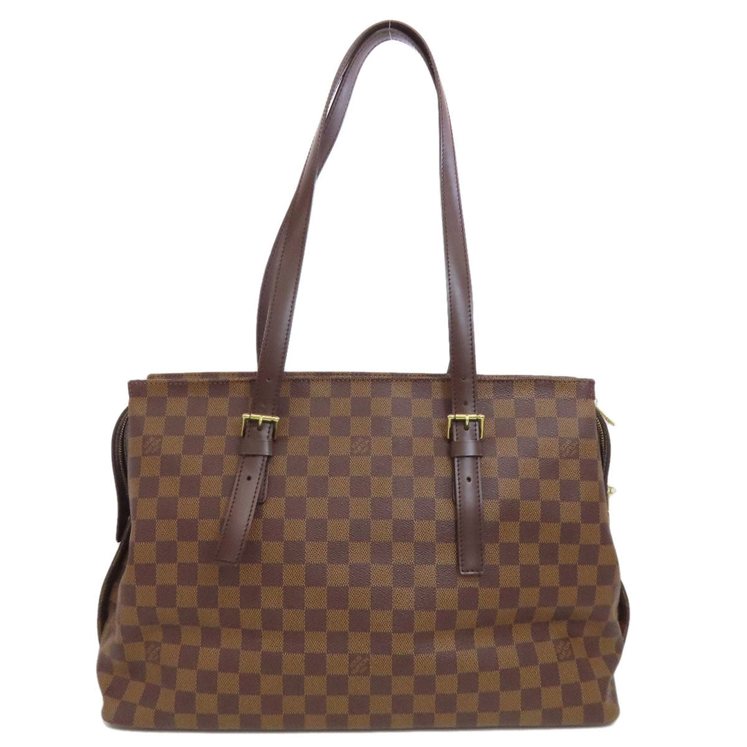 LOUIS VUITTON Tote Bag N51119 Damier canvas Brown Chelsea