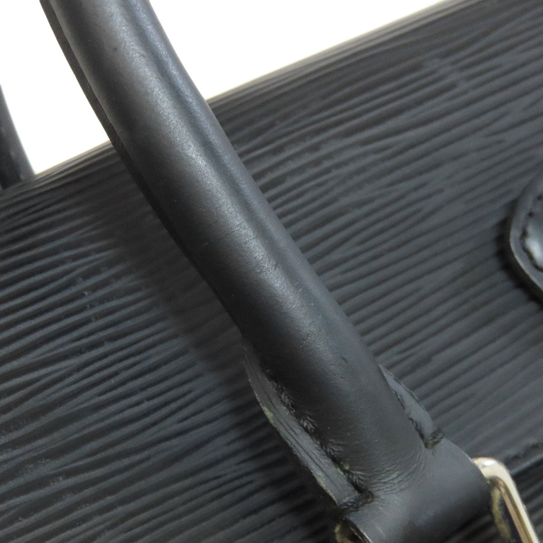 LOUIS VUITTON Tote Bag M58822 Epi black Segur PM