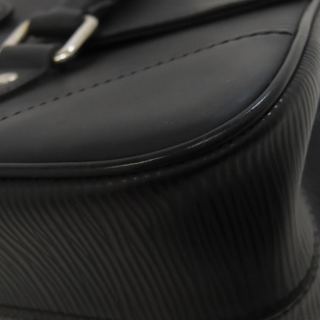 LOUIS VUITTON Tote Bag M58822 Epi black Segur PM