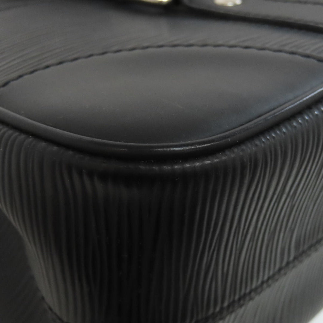 LOUIS VUITTON Tote Bag M58822 Epi black Segur PM