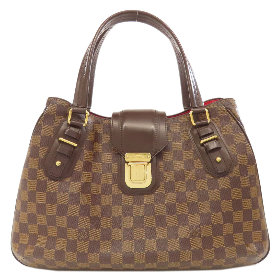 LOUIS VUITTON Tote Bag N48108 Damier canvas Brown Greet Women Used Authentic
