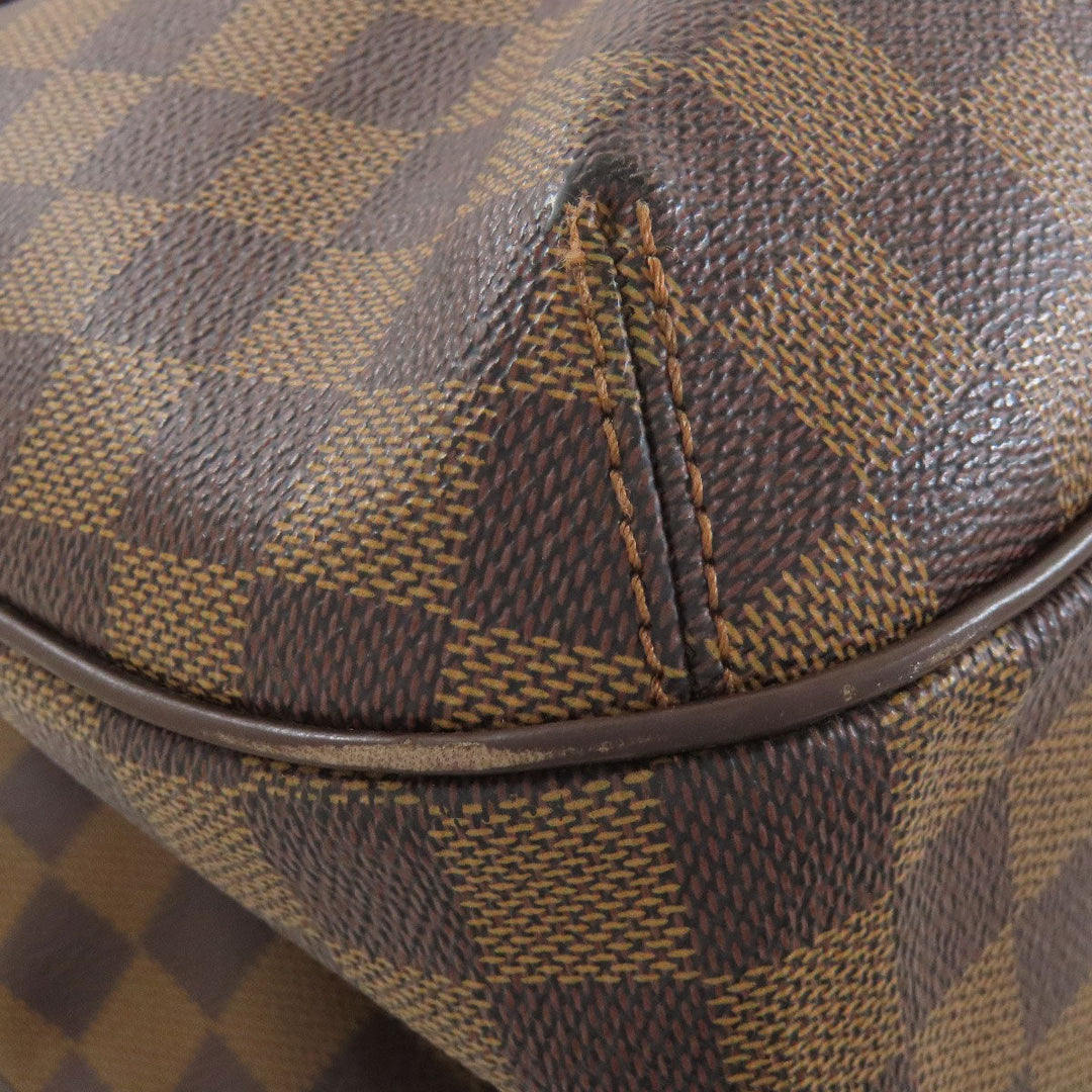 LOUIS VUITTON Tote Bag N48108 Damier canvas Brown Greet Women Used Authentic