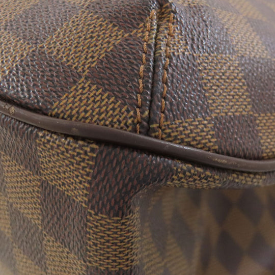 LOUIS VUITTON Tote Bag N48108 Damier canvas Brown Greet Women Used Authentic