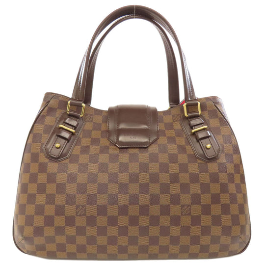 LOUIS VUITTON Tote Bag N48108 Damier canvas Brown Greet Women Used Authentic