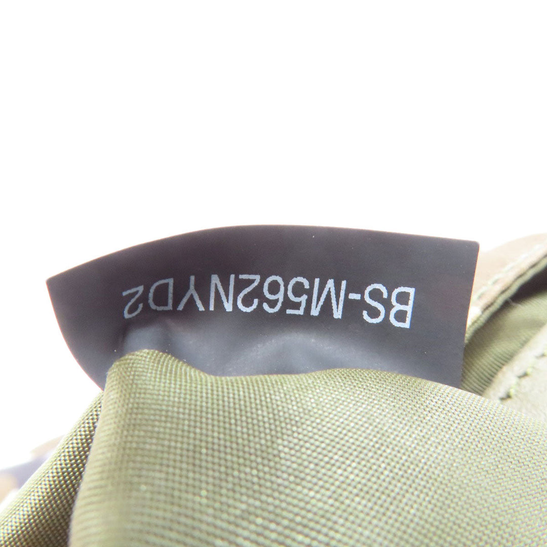 VALENTINO Shoulder Bag Nylon green Camouflage Pattern Star Motif