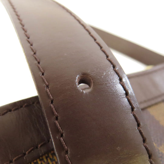 LOUIS VUITTON Tote Bag N51204 Damier canvas Brown HamsteadMM Women Used Authentic