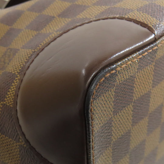 LOUIS VUITTON Tote Bag N51204 Damier canvas Brown HamsteadMM Women Used Authentic