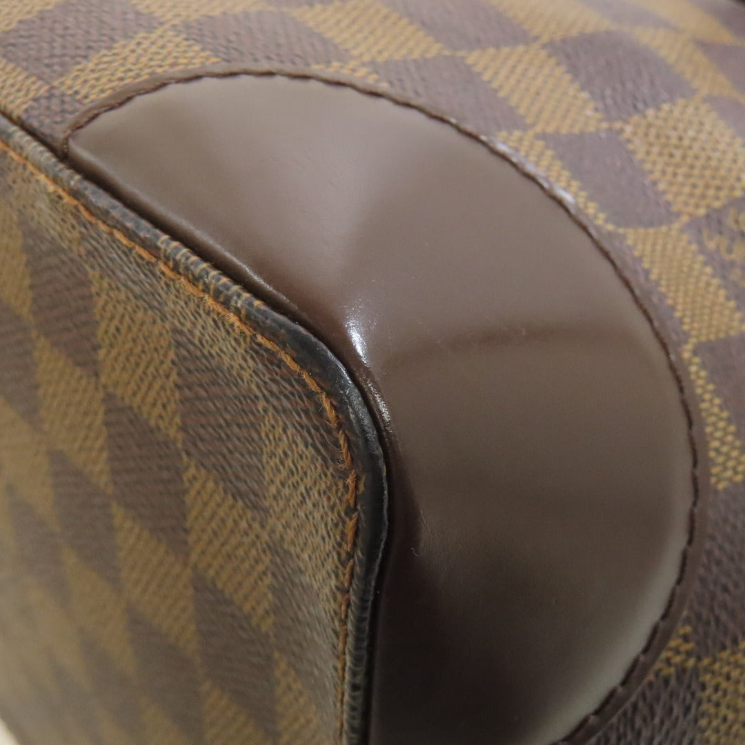 LOUIS VUITTON Tote Bag N51204 Damier canvas Brown HamsteadMM Women Used Authentic