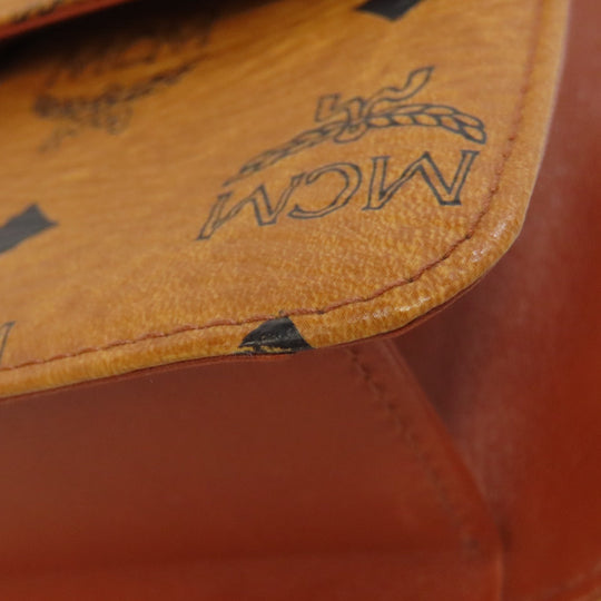 MCM Handbag PVC Brown 2WAY