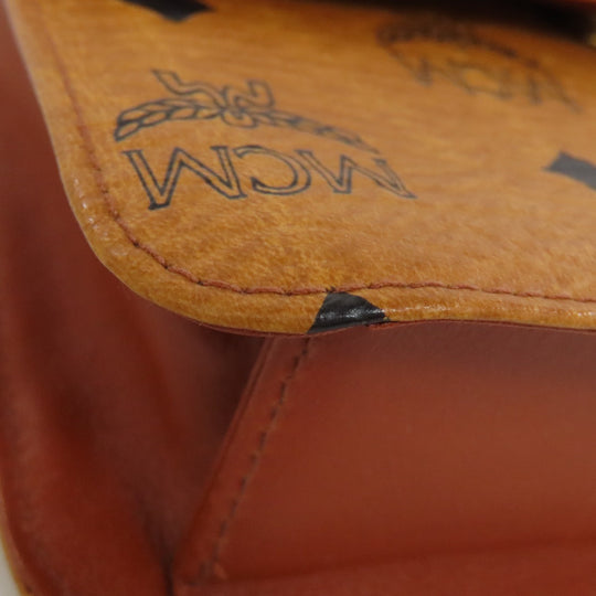 MCM Handbag PVC Brown 2WAY