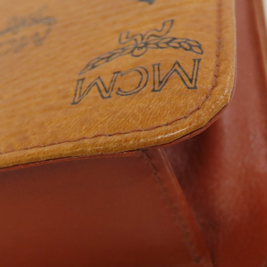 MCM Handbag PVC Brown 2WAY