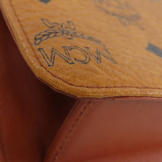 MCM Handbag PVC Brown 2WAY