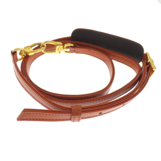 MCM Boston Duffel bag PVC Brown Small Ella Women Used Authentic