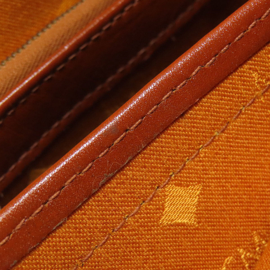 MCM Boston Duffel bag PVC Brown Small Ella Women Used Authentic