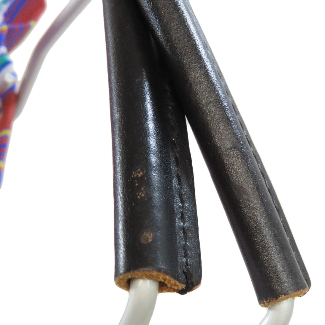 MARNI Tote Bag Nylon Brown Flower cafe