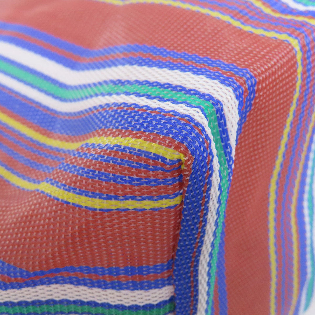 MARNI Tote Bag Nylon Brown Flower cafe