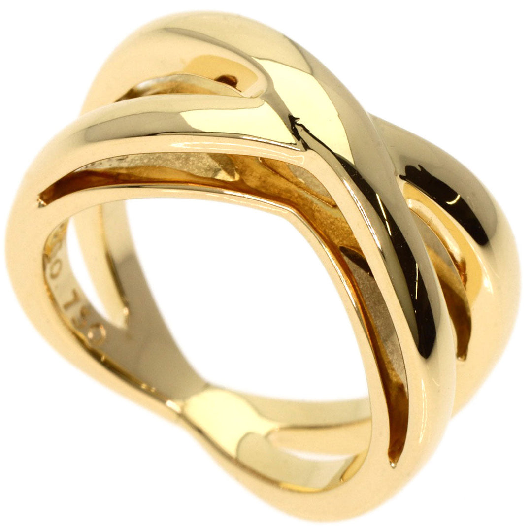 TIFFANY&Co. Ring 18K Yellow Gold gold cross Women Used Authentic