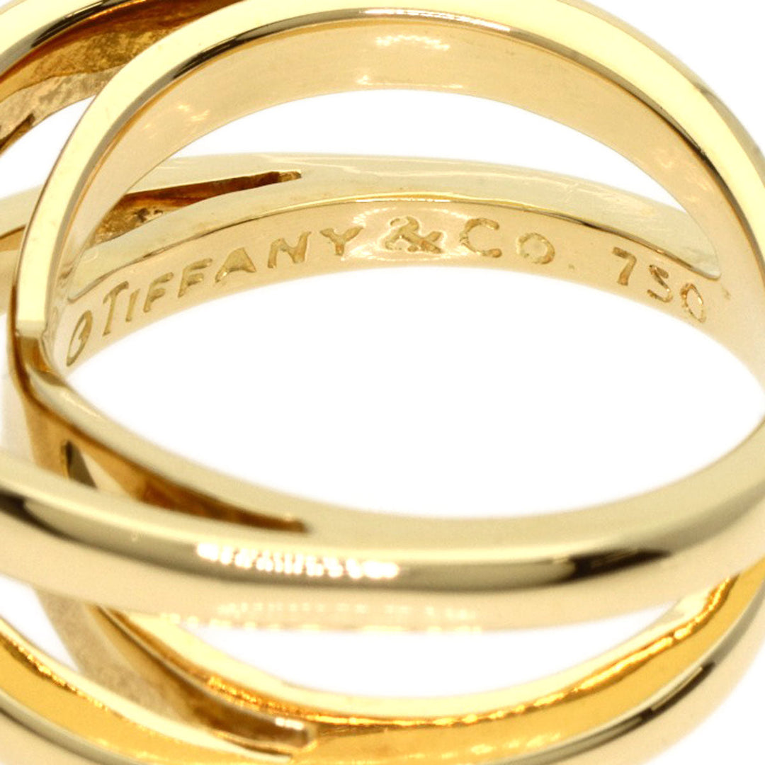 TIFFANY&Co. Ring 18K Yellow Gold gold cross Women Used Authentic