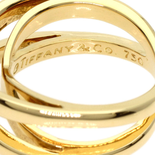 TIFFANY&Co. Ring 18K Yellow Gold gold cross Women Used Authentic
