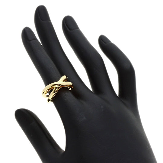 TIFFANY&Co. Ring 18K Yellow Gold gold cross Women Used Authentic