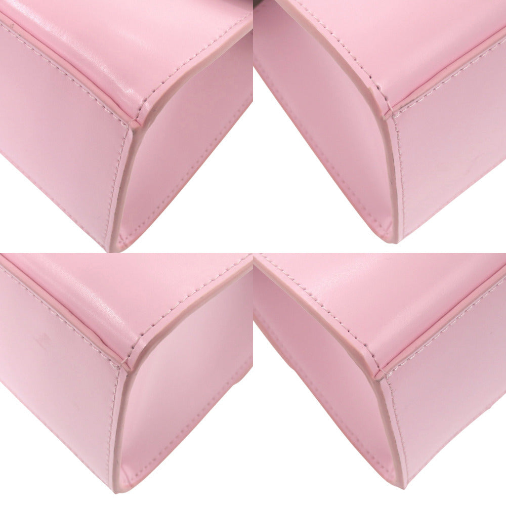 MARC JACOBS Handbag 2P3HSC004H01 685 leather BUBBLEGUM Pink The St. Mark Top Handle Mini Women Used Authentic