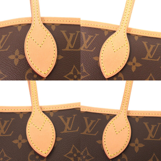 LOUIS VUITTON Tote Bag M41177 Monogram canvas Brown Monogram New Neverfull MM Women Used Authentic