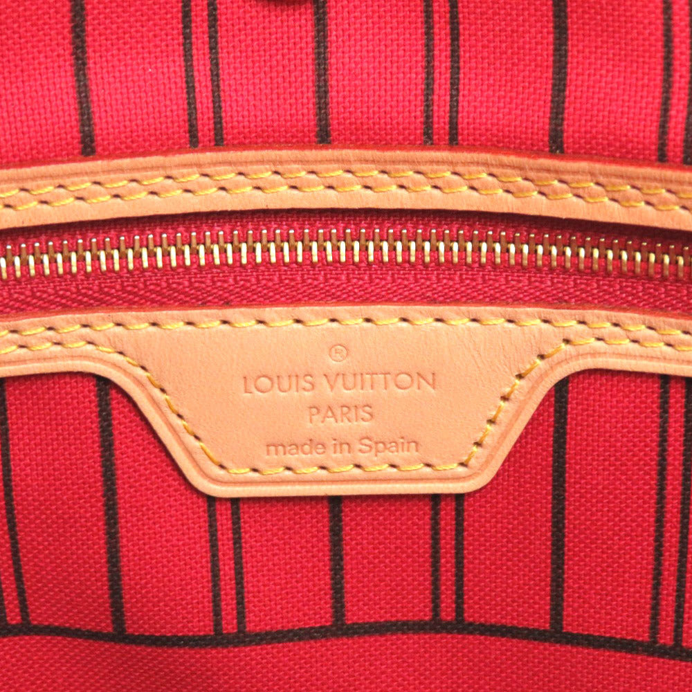 LOUIS VUITTON Tote Bag M41177 Monogram canvas Brown Monogram New Neverfull MM Women Used Authentic