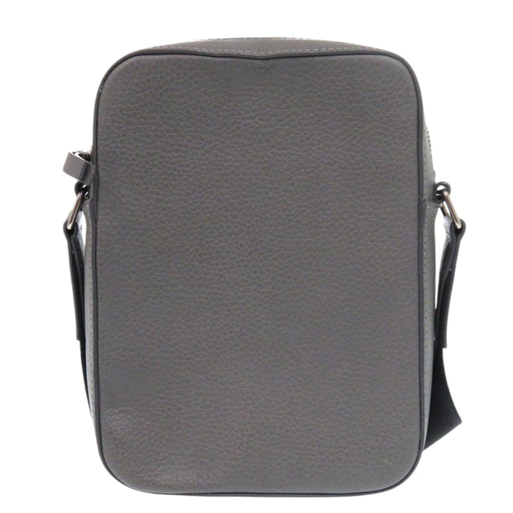 BURBERRY Shoulder Bag 8052890 leather gray logo unisex(Unisex) Used Authentic